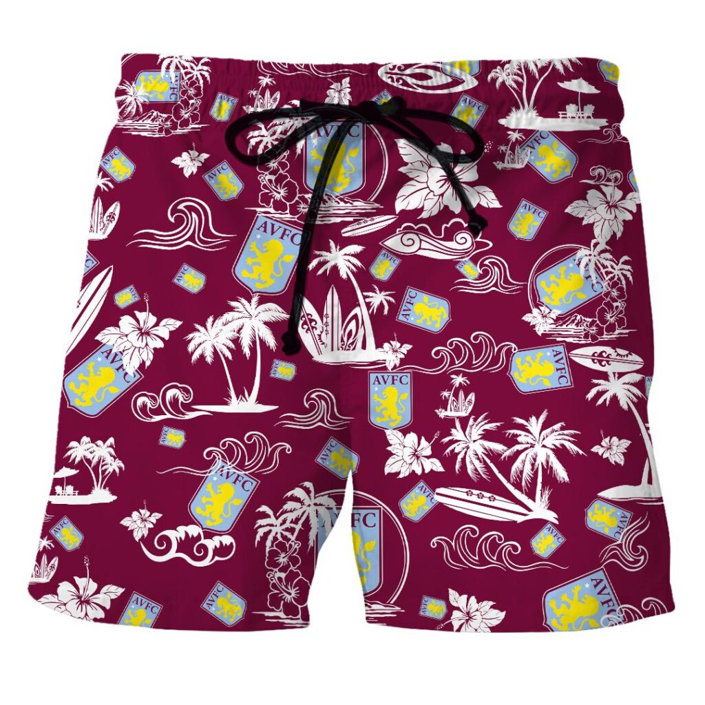 11AstonVilla073 | Hawaiian Shirt and Shorts