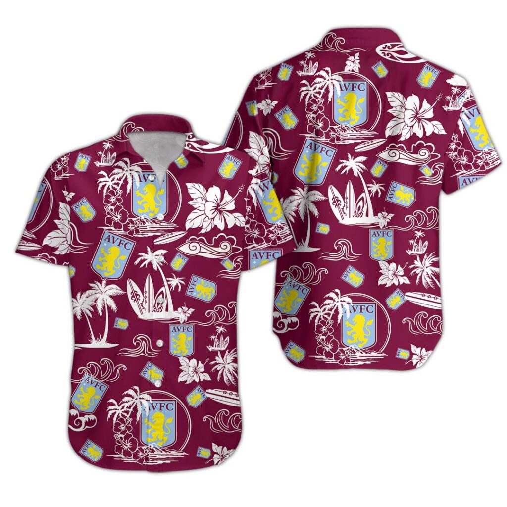 11AstonVilla073 | Hawaiian Shirt and Shorts