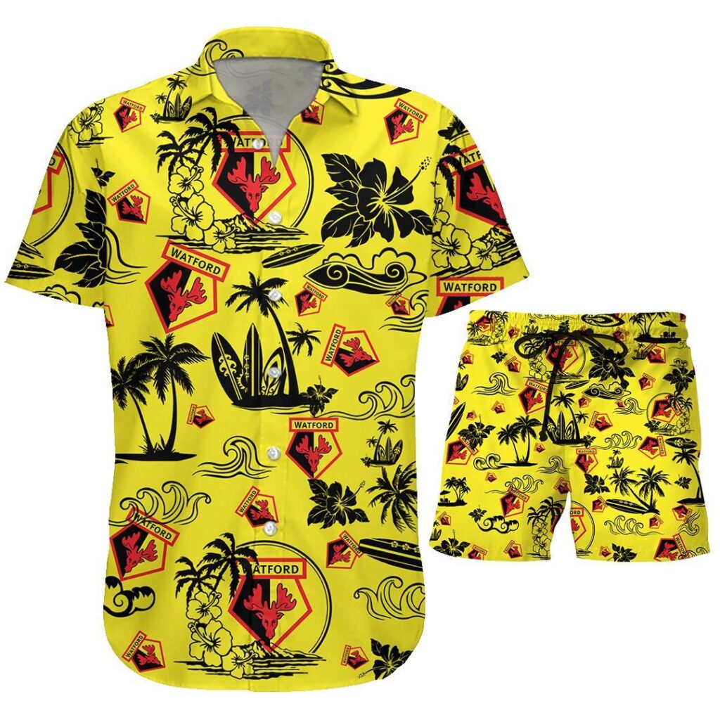 22Watford070 | Hawaiian Shirt and Shorts