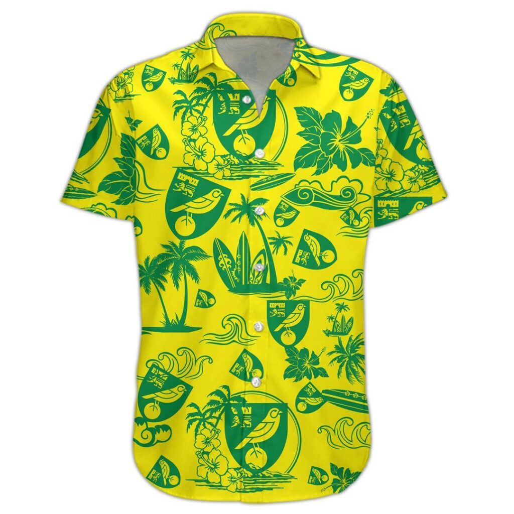 23NorwichCity070 | Hawaiian Shirt and Shorts