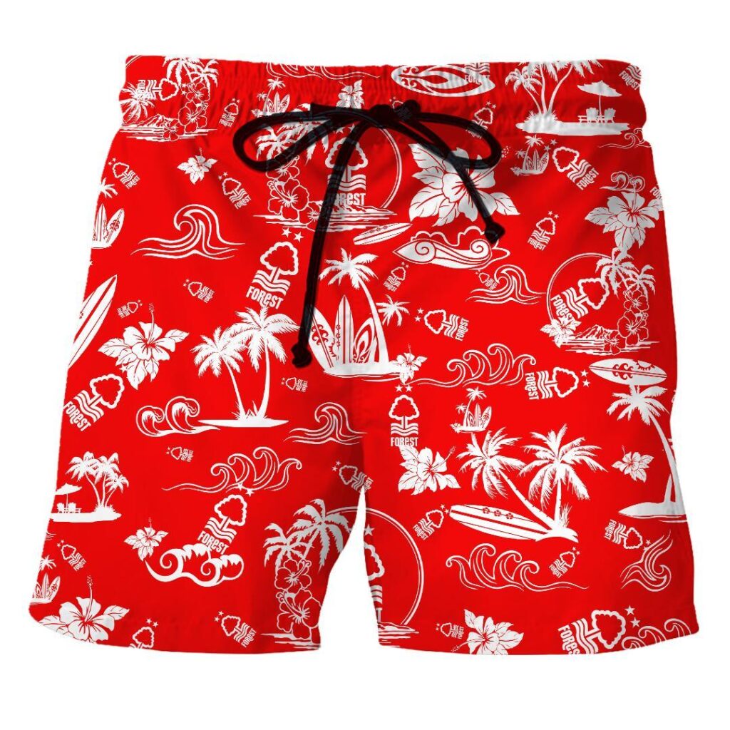 24NottmForest070 | Hawaiian Shirt and Shorts