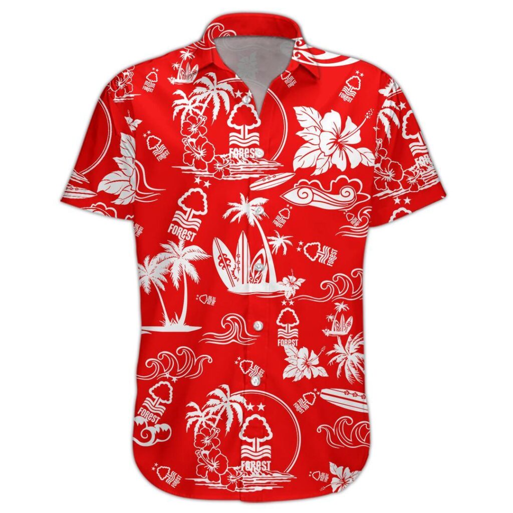 24NottmForest070 | Hawaiian Shirt and Shorts