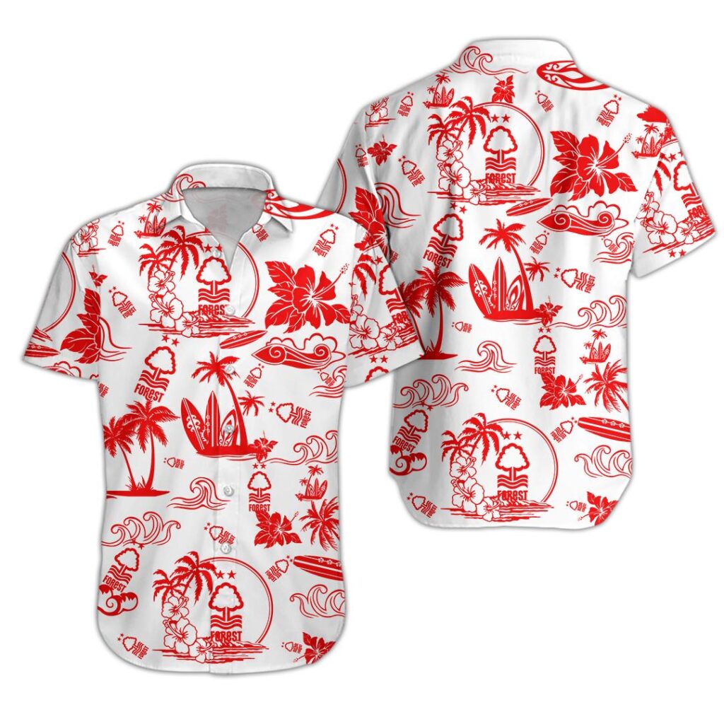 24NottmForest073 | Hawaiian Shirt and Shorts