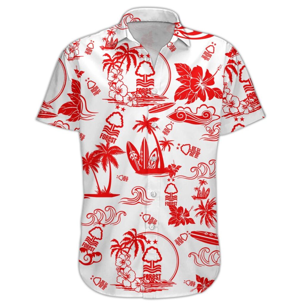 24NottmForest073 | Hawaiian Shirt and Shorts