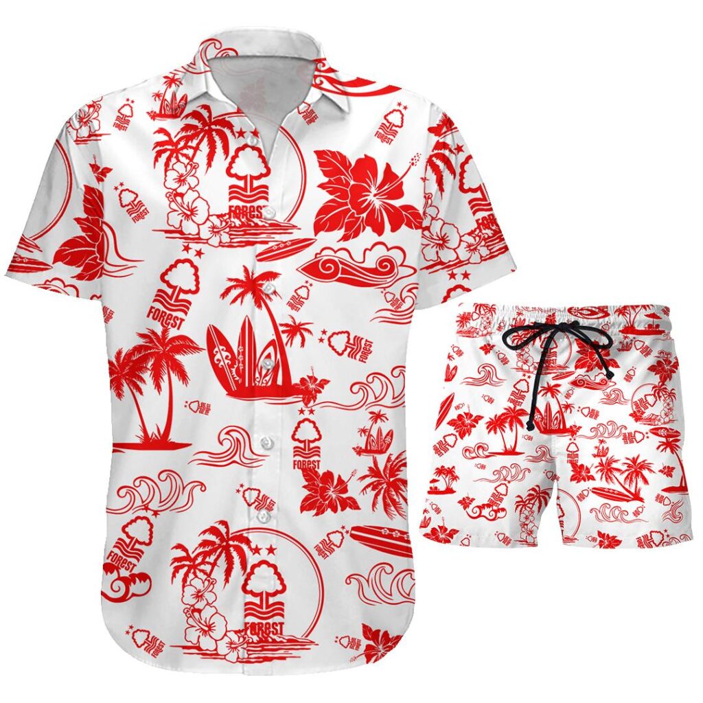 24NottmForest073 | Hawaiian Shirt and Shorts