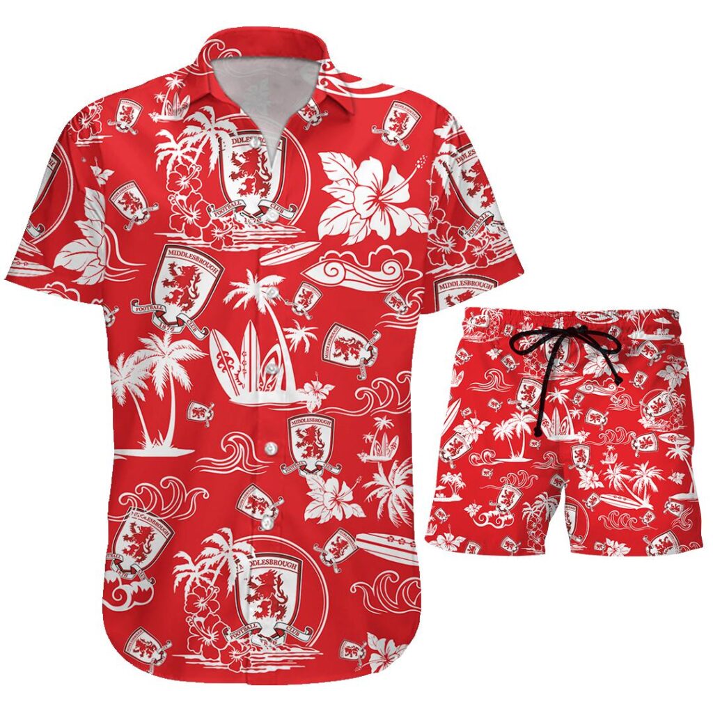 27Middlesbrough073 | Hawaiian Shirt and Shorts