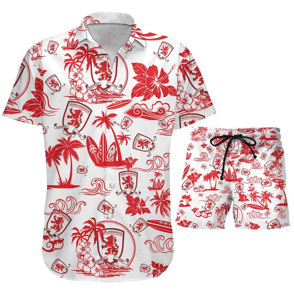 27Middlesbrough073 | Hawaiian Shirt and Shorts