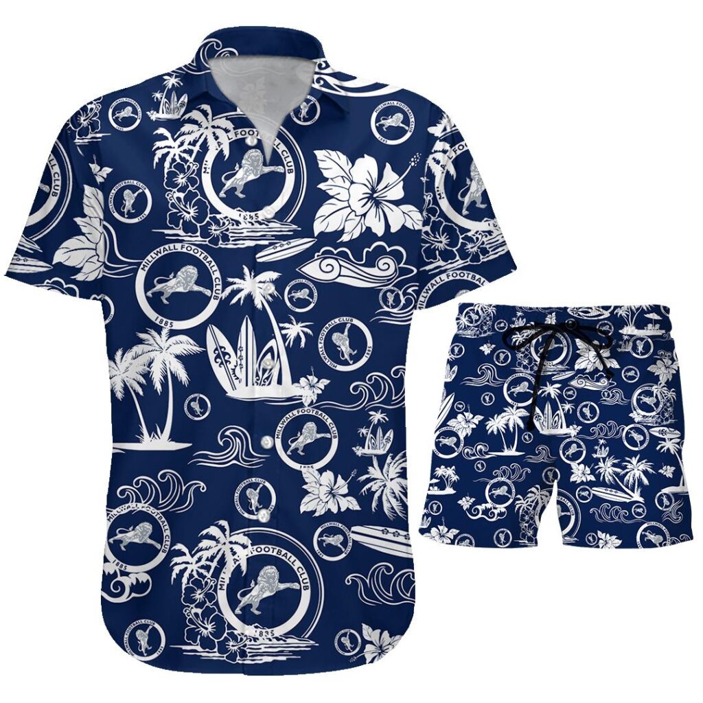 29Millwall073 | Hawaiian Shirt and Shorts