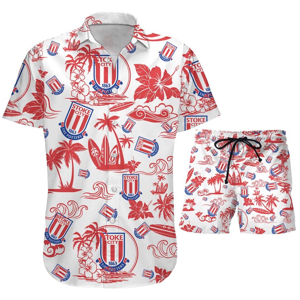 34StokeCity073 | Hawaiian Shirt and Shorts