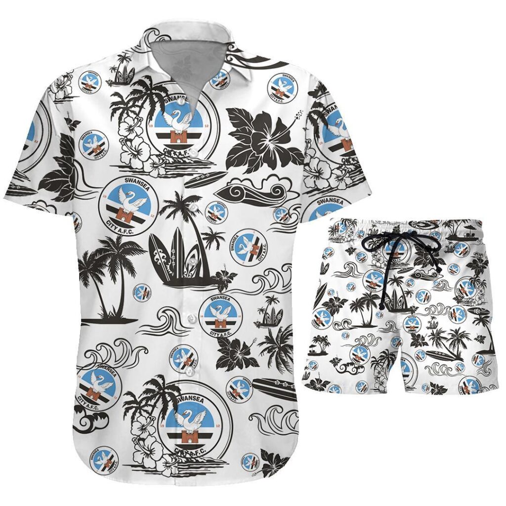 35Swansea070 | Hawaiian Shirt and Shorts