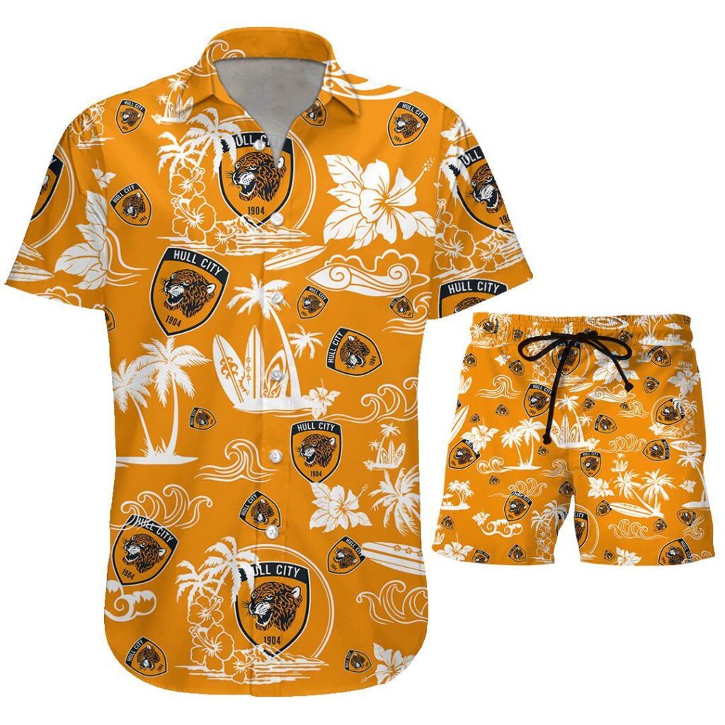 39HullCity070 | Hawaiian Shirt and Shorts