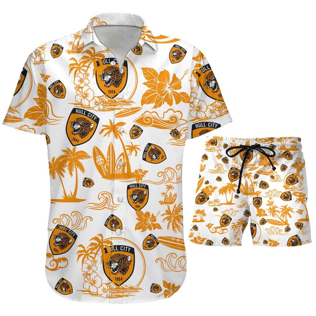 39HullCity073 | Hawaiian Shirt and Shorts