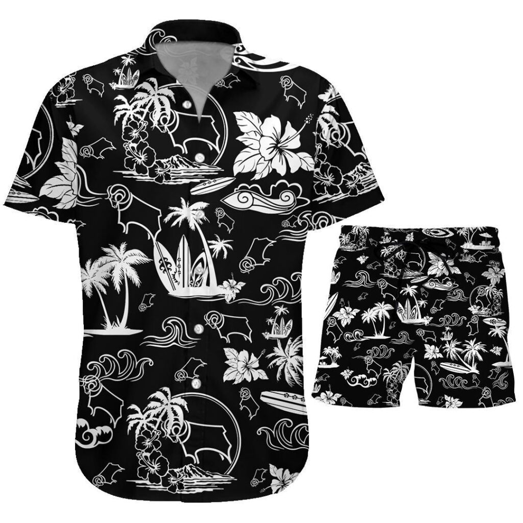 43DerbyCounty070 | Hawaiian Shirt and Shorts