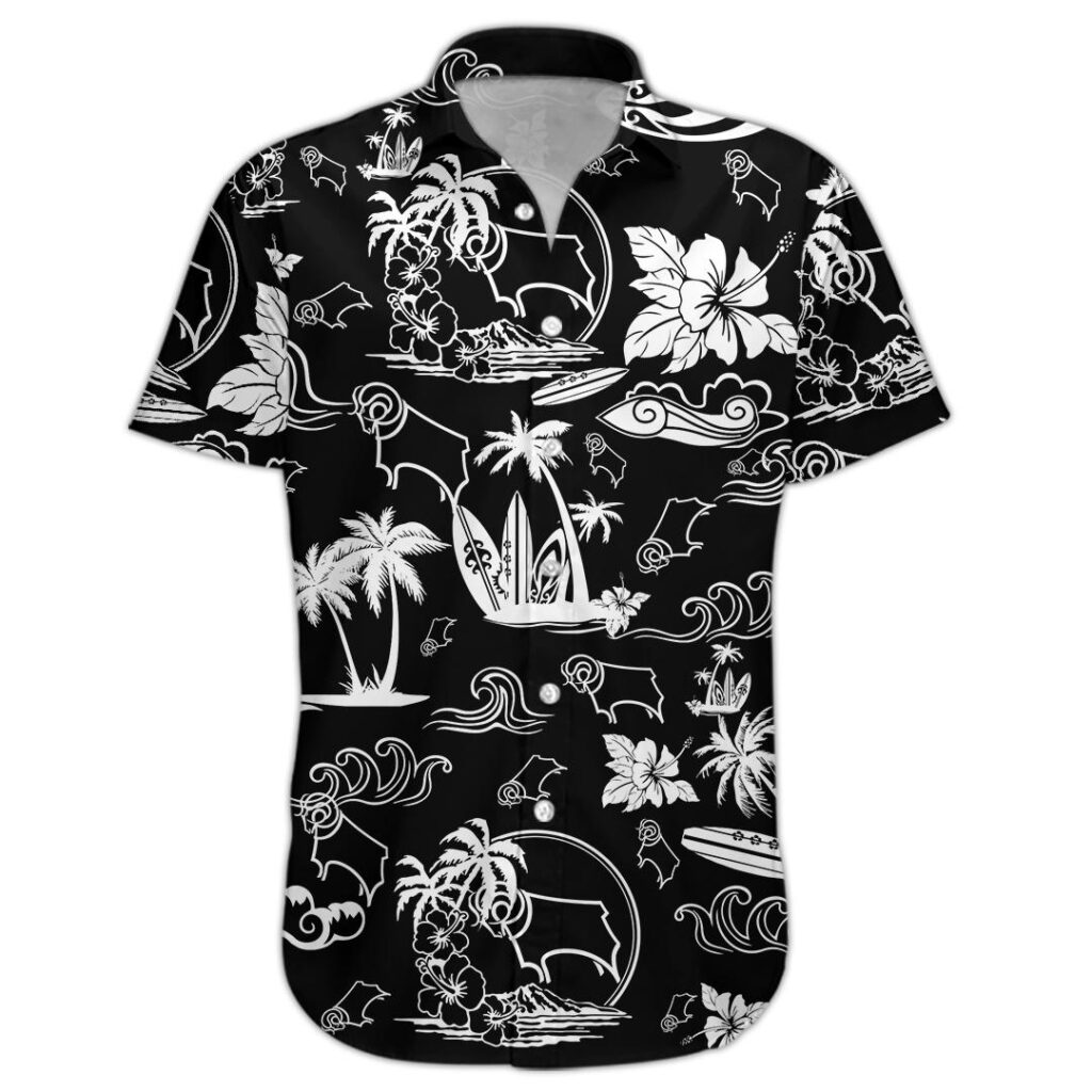 43DerbyCounty073 | Hawaiian Shirt and Shorts