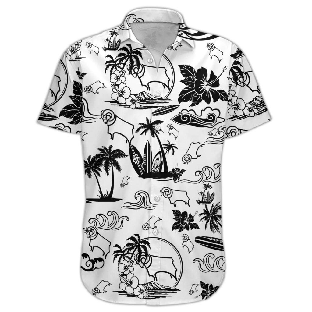 43DerbyCounty073 | Hawaiian Shirt and Shorts