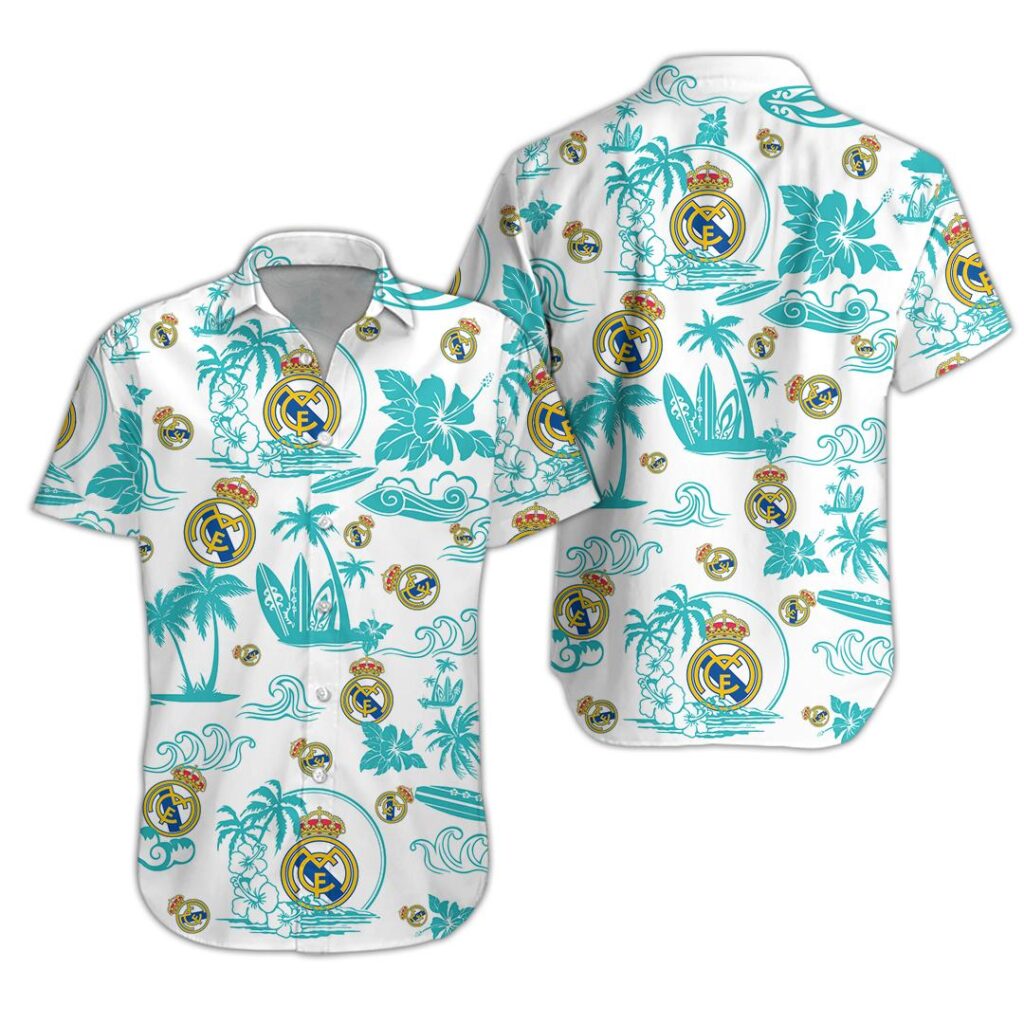 01RealMadrid073 | Hawaiian Shirt and Shorts