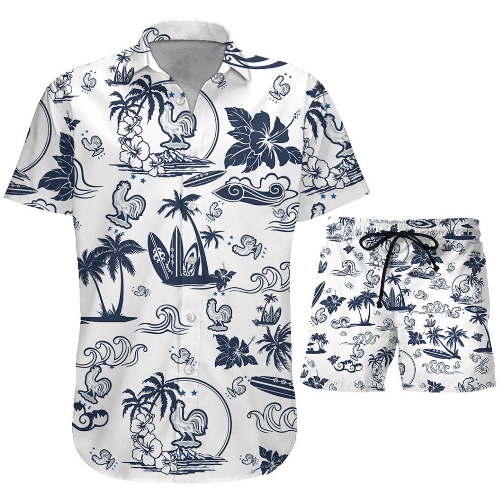 00France073 | Hawaiian Shirt and Shorts