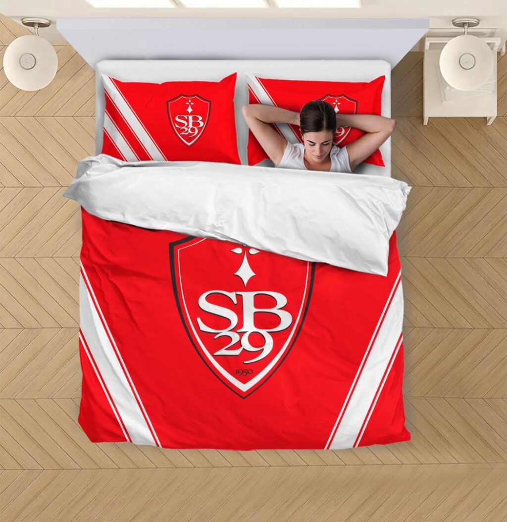 LFP Stade Brestois 29 Bedding Duvet Cover | Quilt + 1|2 Pillow Cases