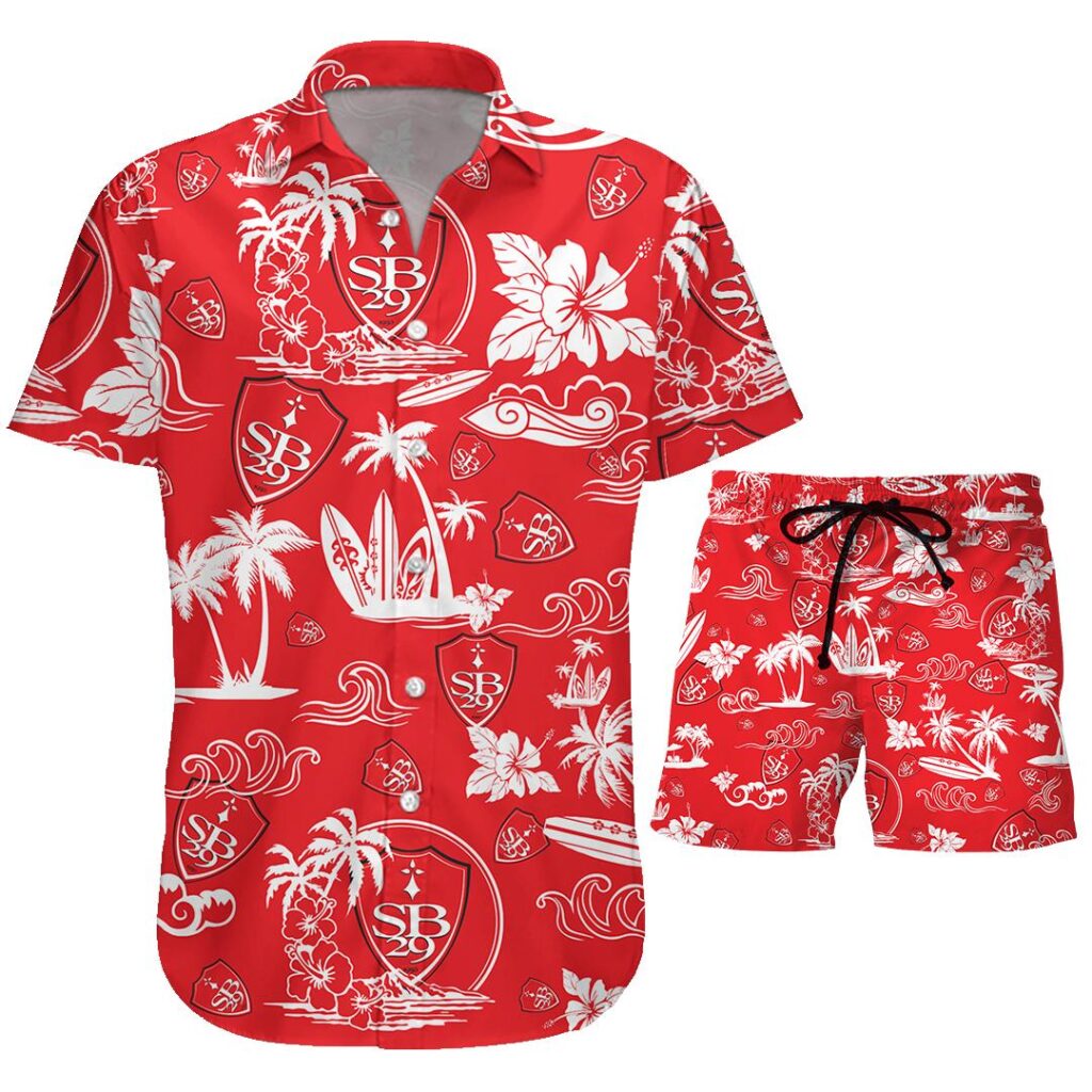 11Brest073 | Hawaiian Shirt and Shorts