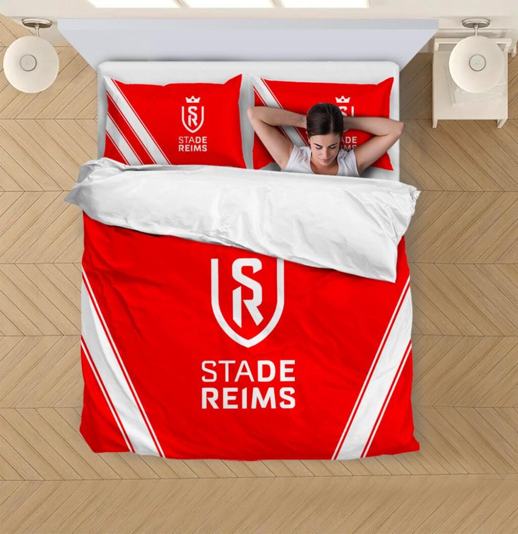 LFP Stade de Reims Bedding Duvet Cover | Quilt + 1|2 Pillow Cases