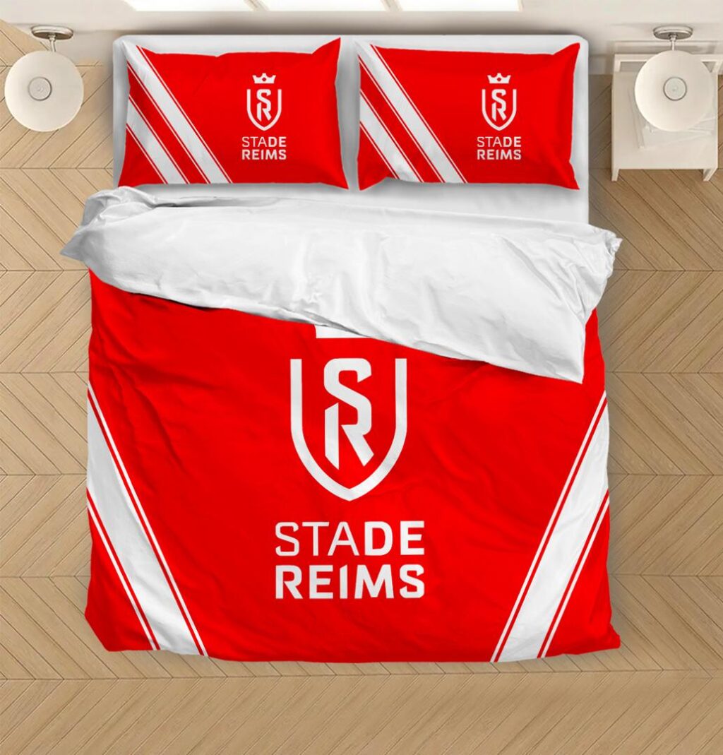 LFP Stade de Reims Bedding Duvet Cover | Quilt + 1|2 Pillow Cases