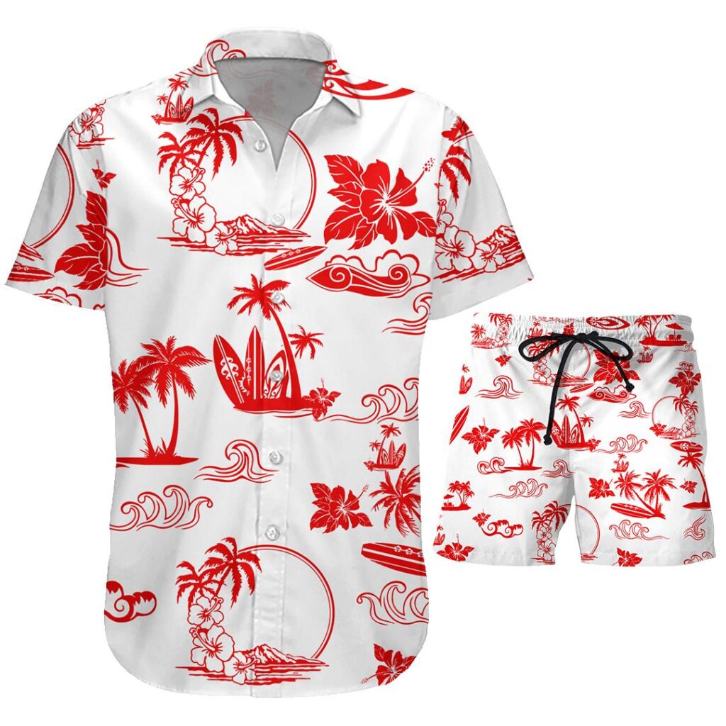 12Reims073 | Hawaiian Shirt and Shorts