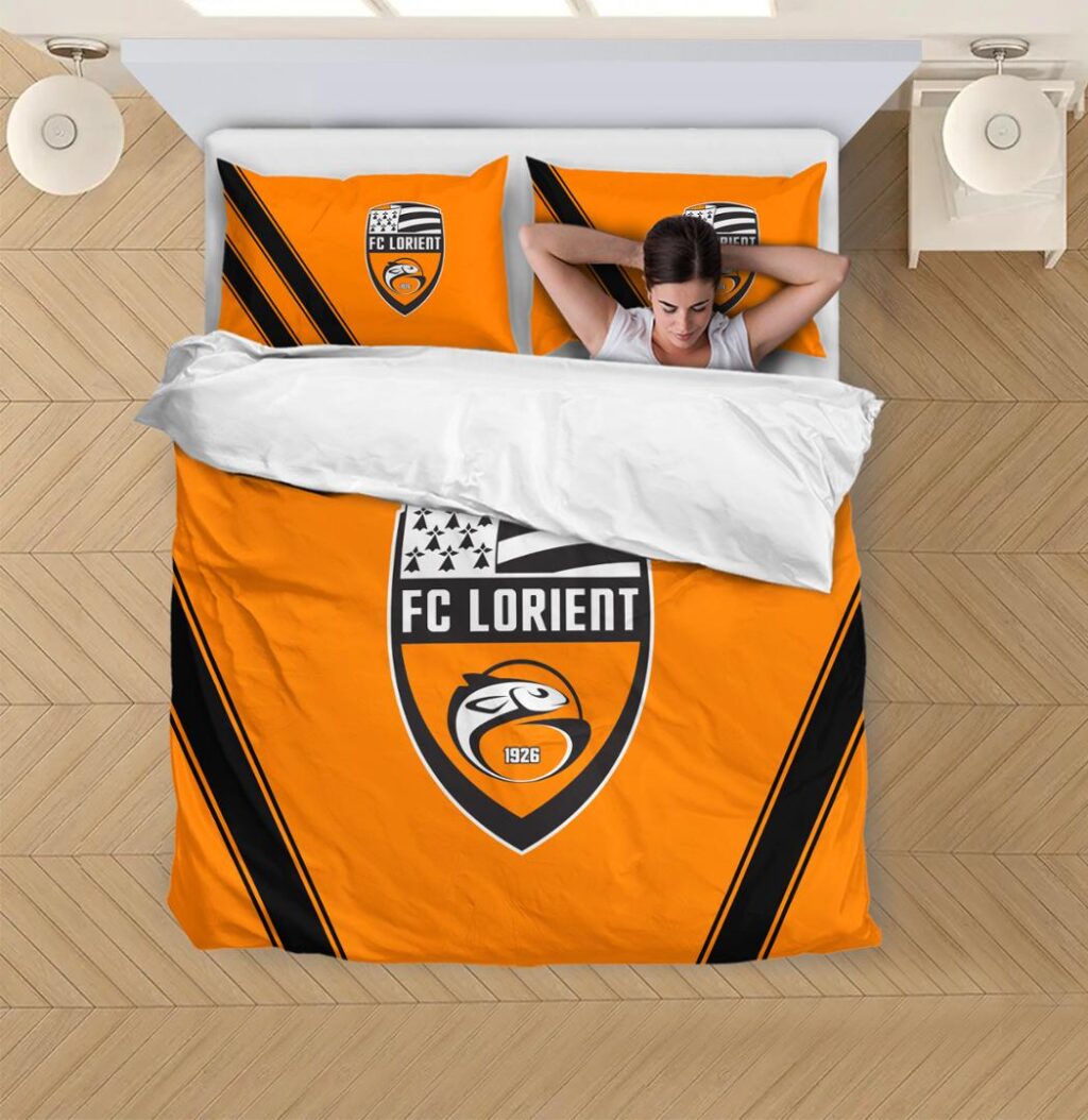 LFP FC Lorient Bedding Duvet Cover | Quilt + 1|2 Pillow Cases