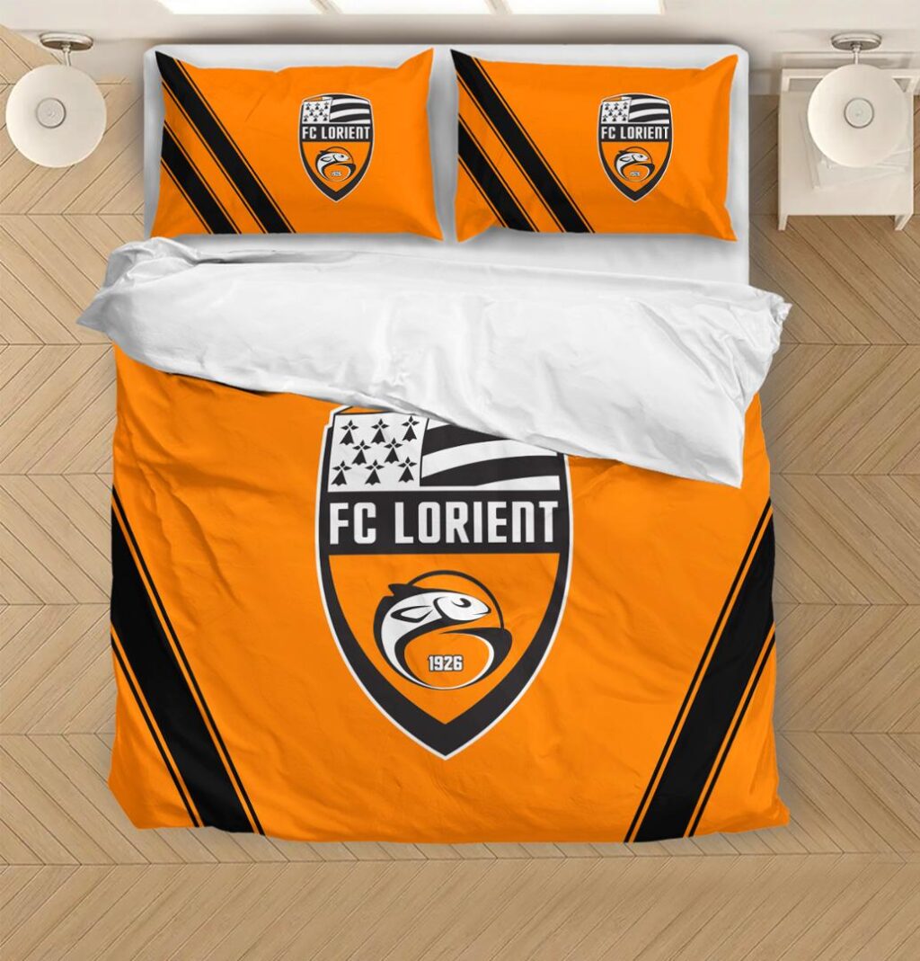 LFP FC Lorient Bedding Duvet Cover | Quilt + 1|2 Pillow Cases