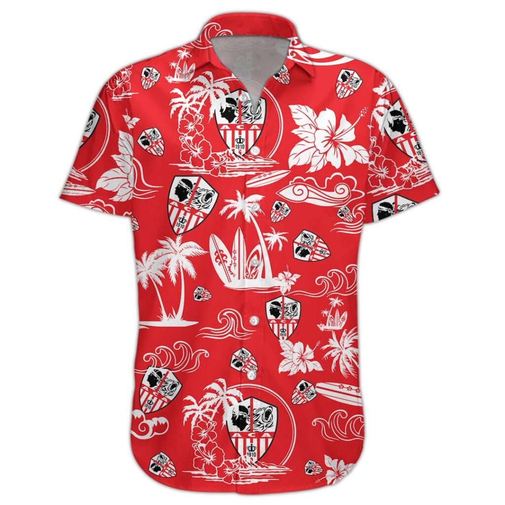 19Ajaccio073 | Hawaiian Shirt and Shorts