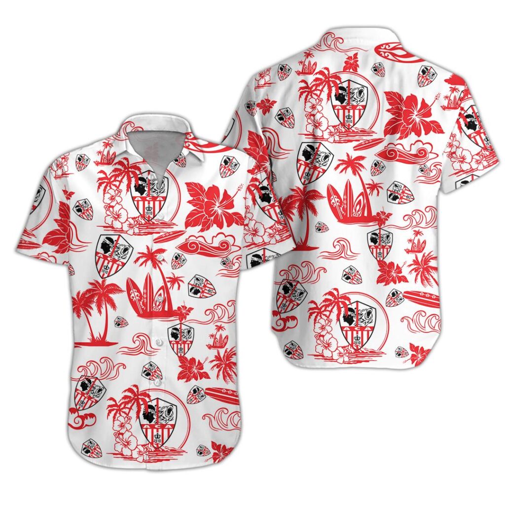 19Ajaccio073 | Hawaiian Shirt and Shorts