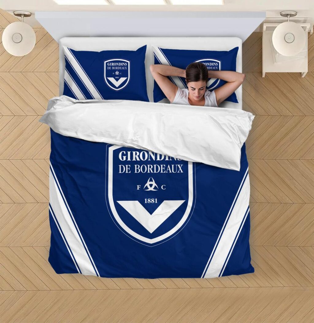 LFP FC Girondins de Bordeaux Bedding Duvet Cover | Quilt + 1|2 Pillow Cases