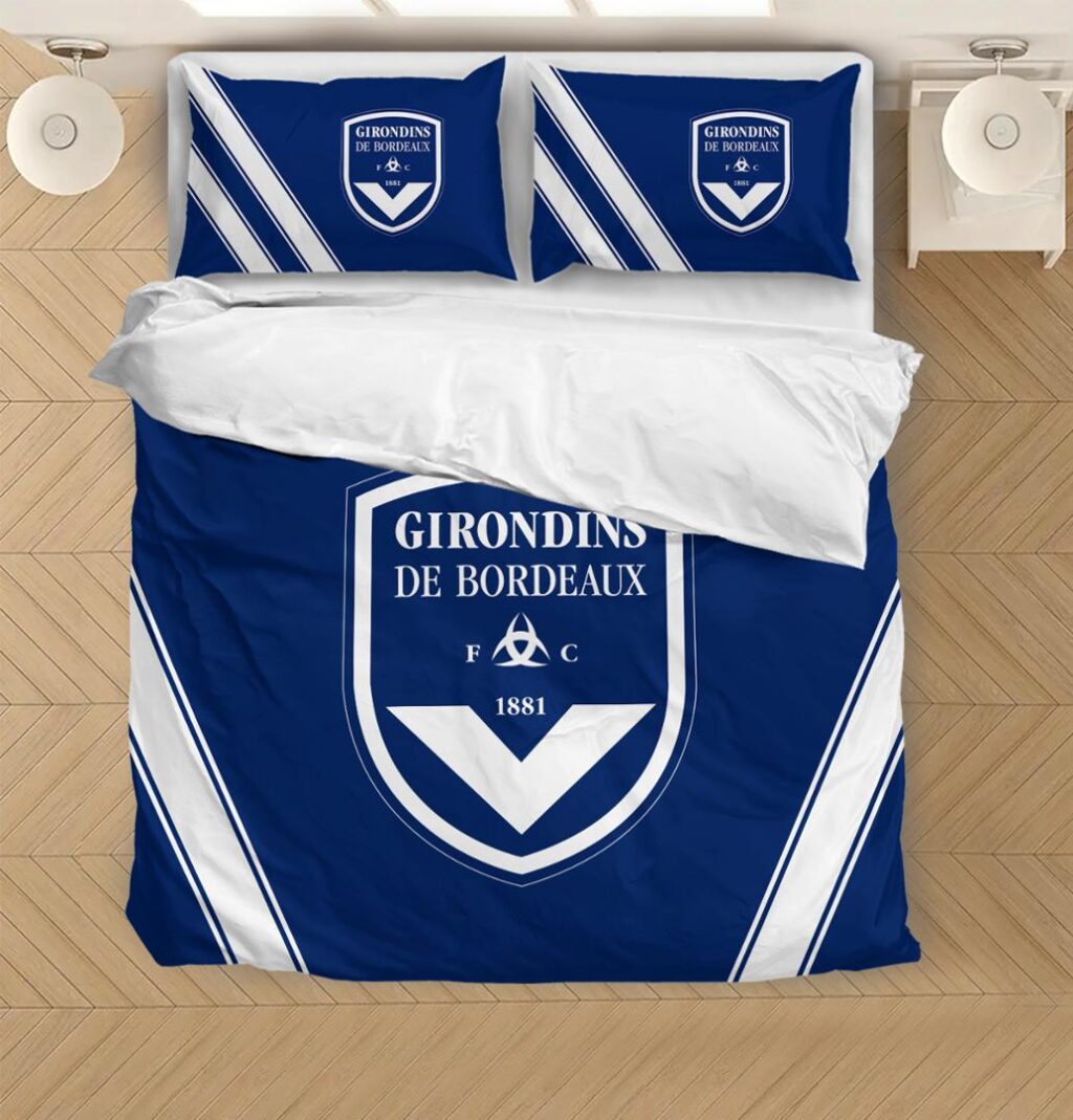 LFP FC Girondins de Bordeaux Bedding Duvet Cover | Quilt + 1|2 Pillow Cases