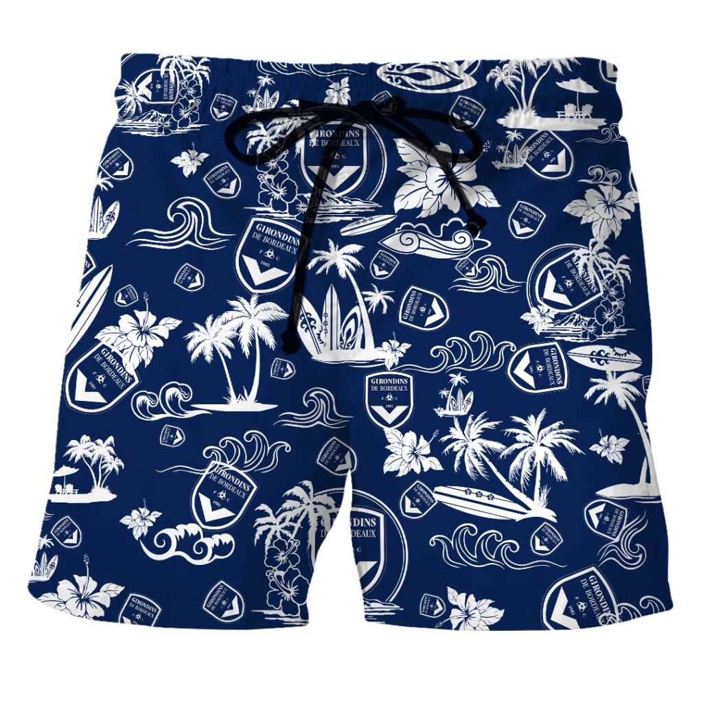 23Bordeaux073 | Hawaiian Shirt and Shorts