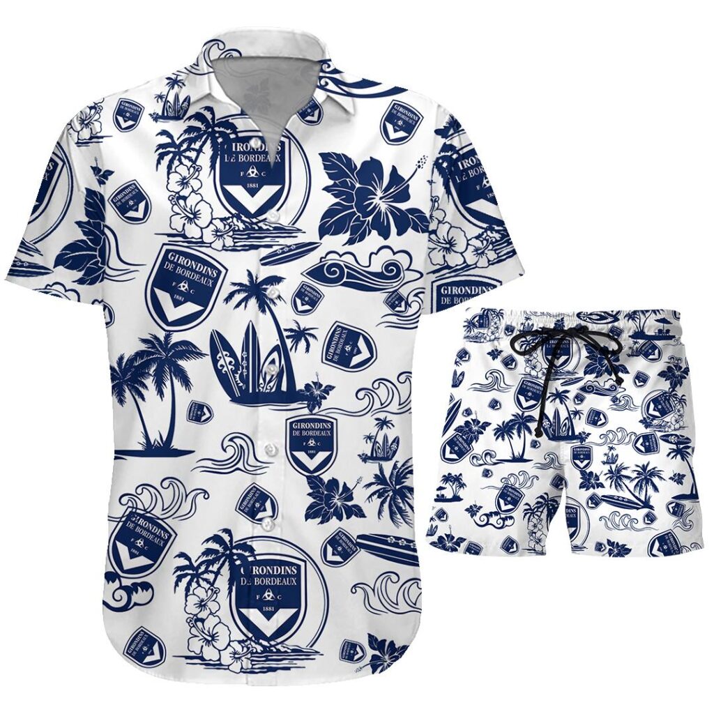 23Bordeaux073 | Hawaiian Shirt and Shorts