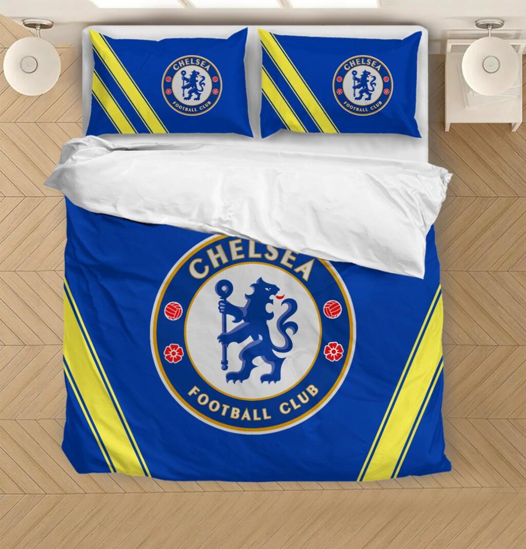 EPL Chelsea Bedding Duvet Cover + 1/2 Pillow Cases