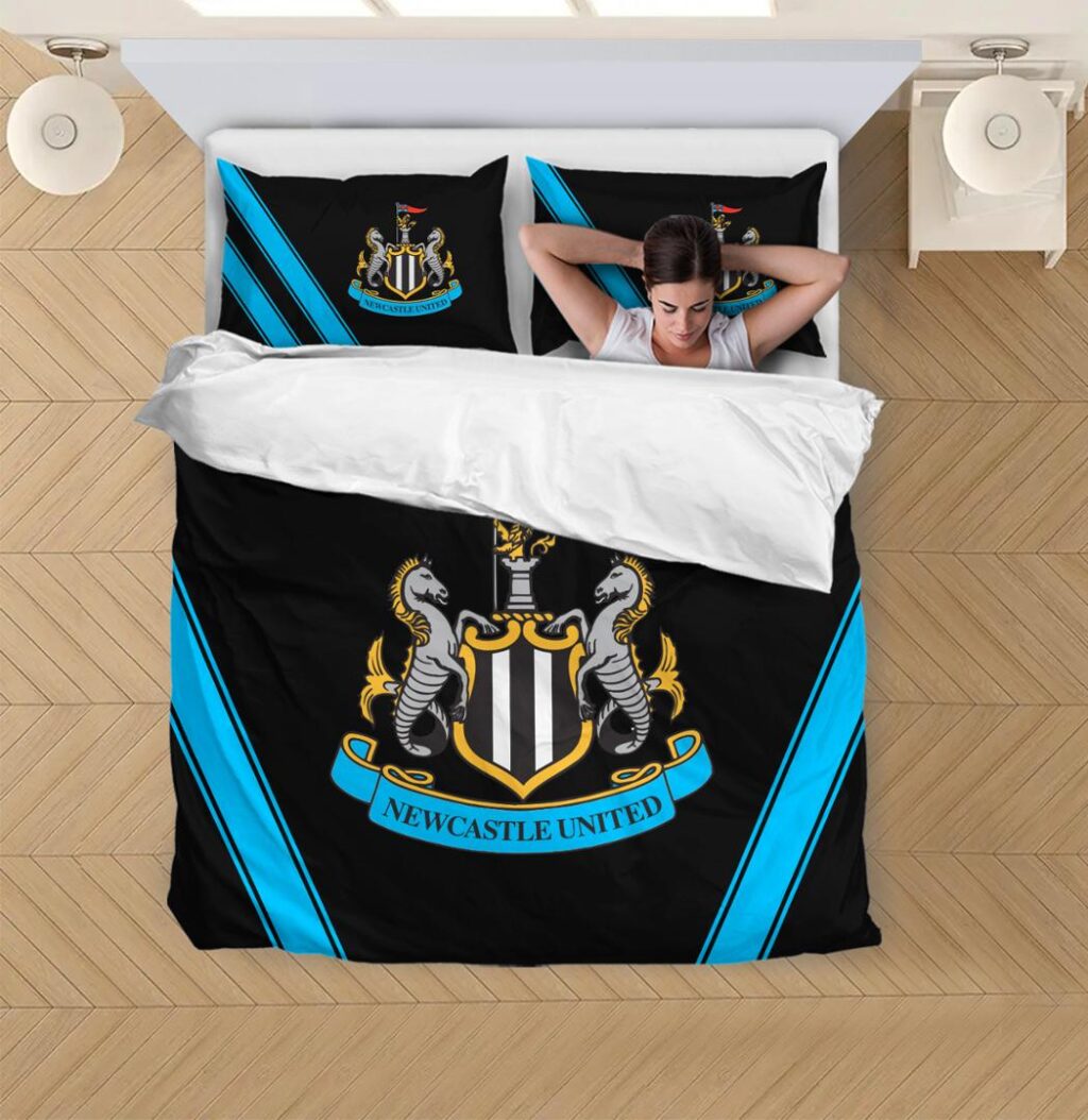 EPL Newcastle United Bedding Duvet Cover + 1/2 Pillow Cases