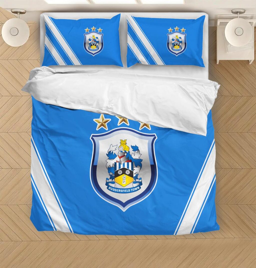 EPL Huddersfield Town Bedding Duvet Cover + 1/2 Pillow Cases