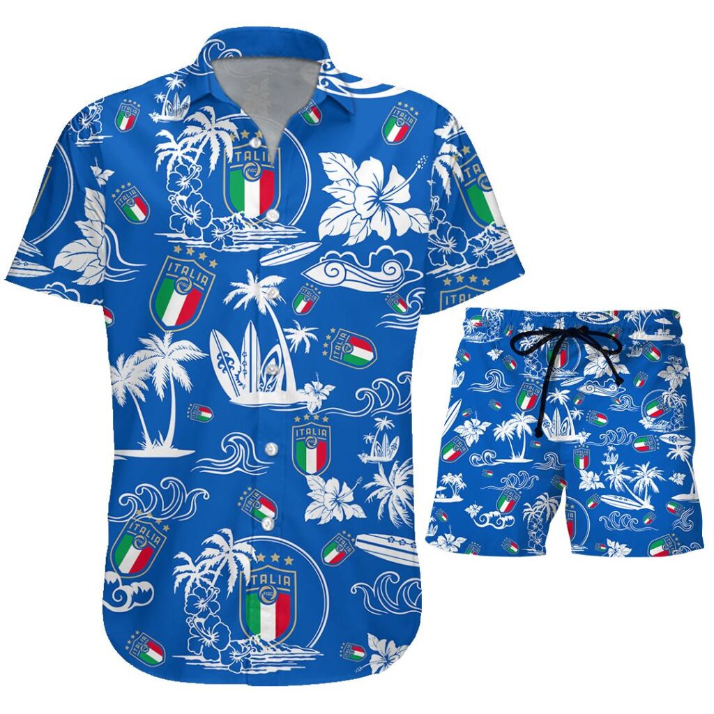 00Italy073 | Hawaiian Shirt and Shorts