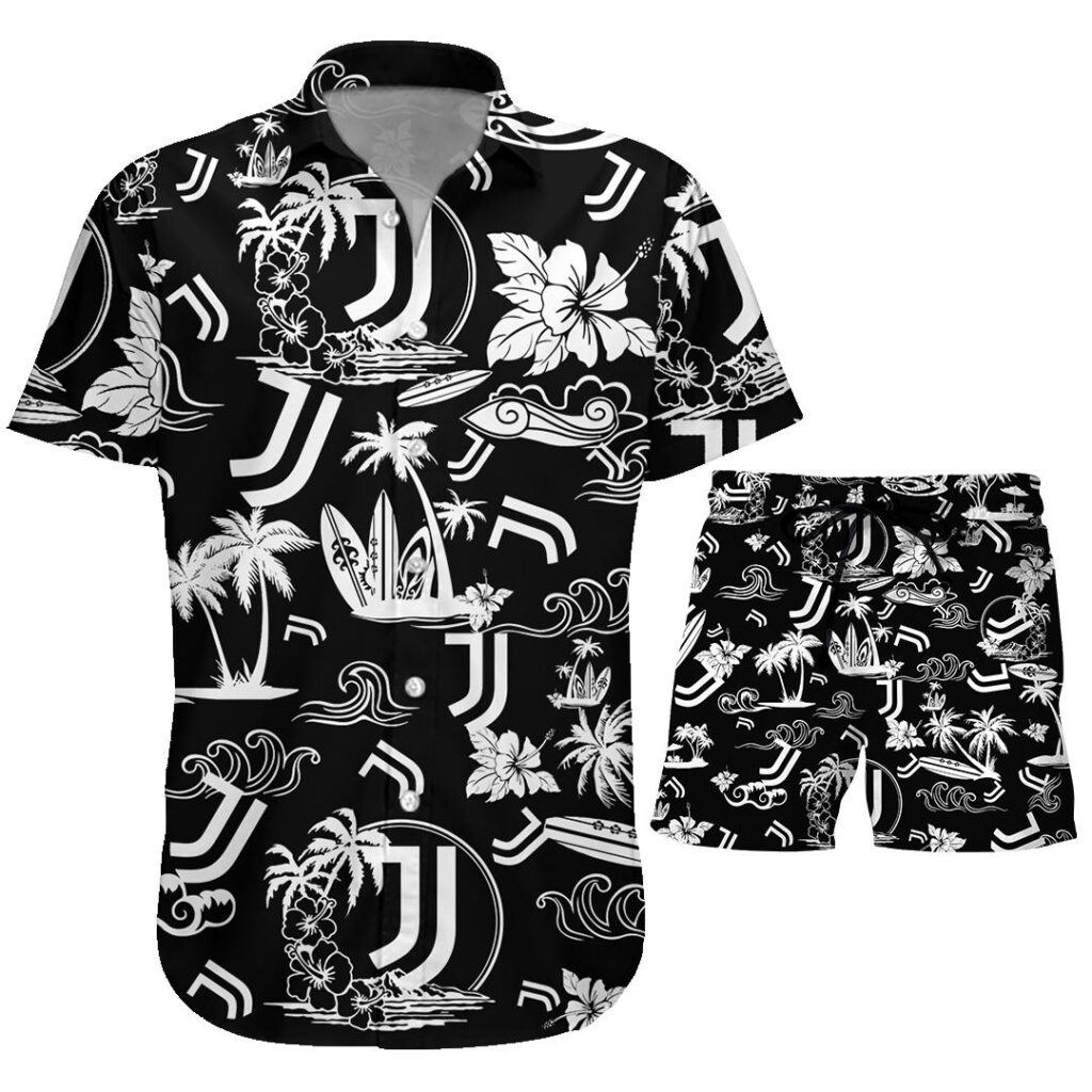 01Juventus073 | Hawaiian Shirt and Shorts