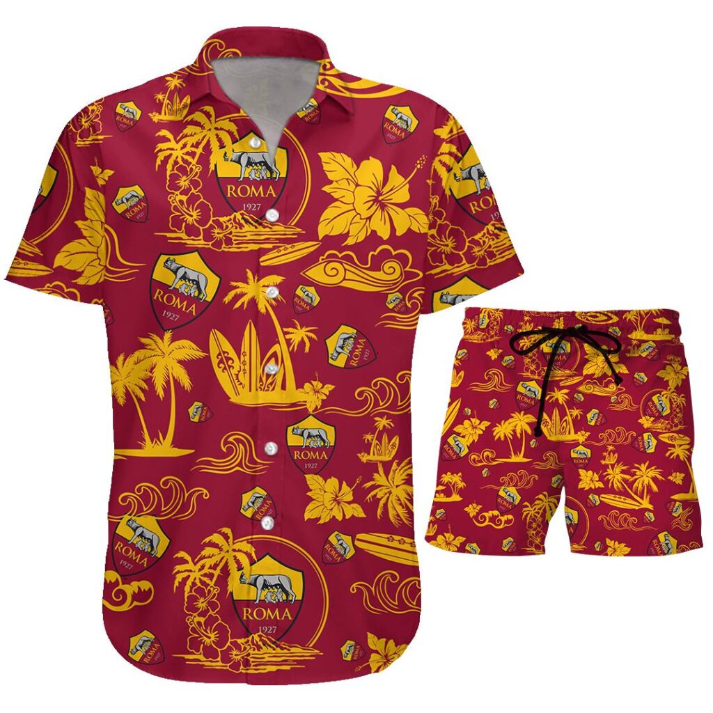 06Roma073 | Hawaiian Shirt and Shorts