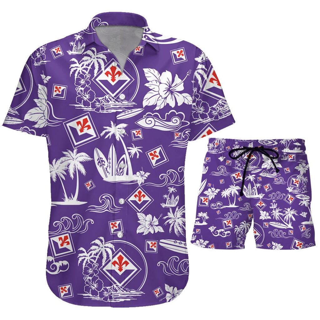 07Fiorentina073 | Hawaiian Shirt and Shorts