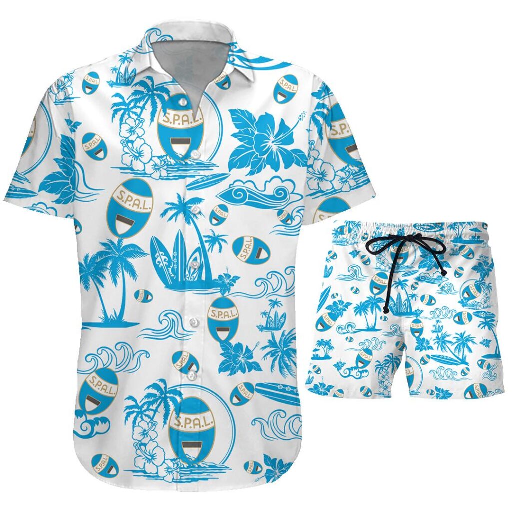 32SPAL073 | Hawaiian Shirt and Shorts