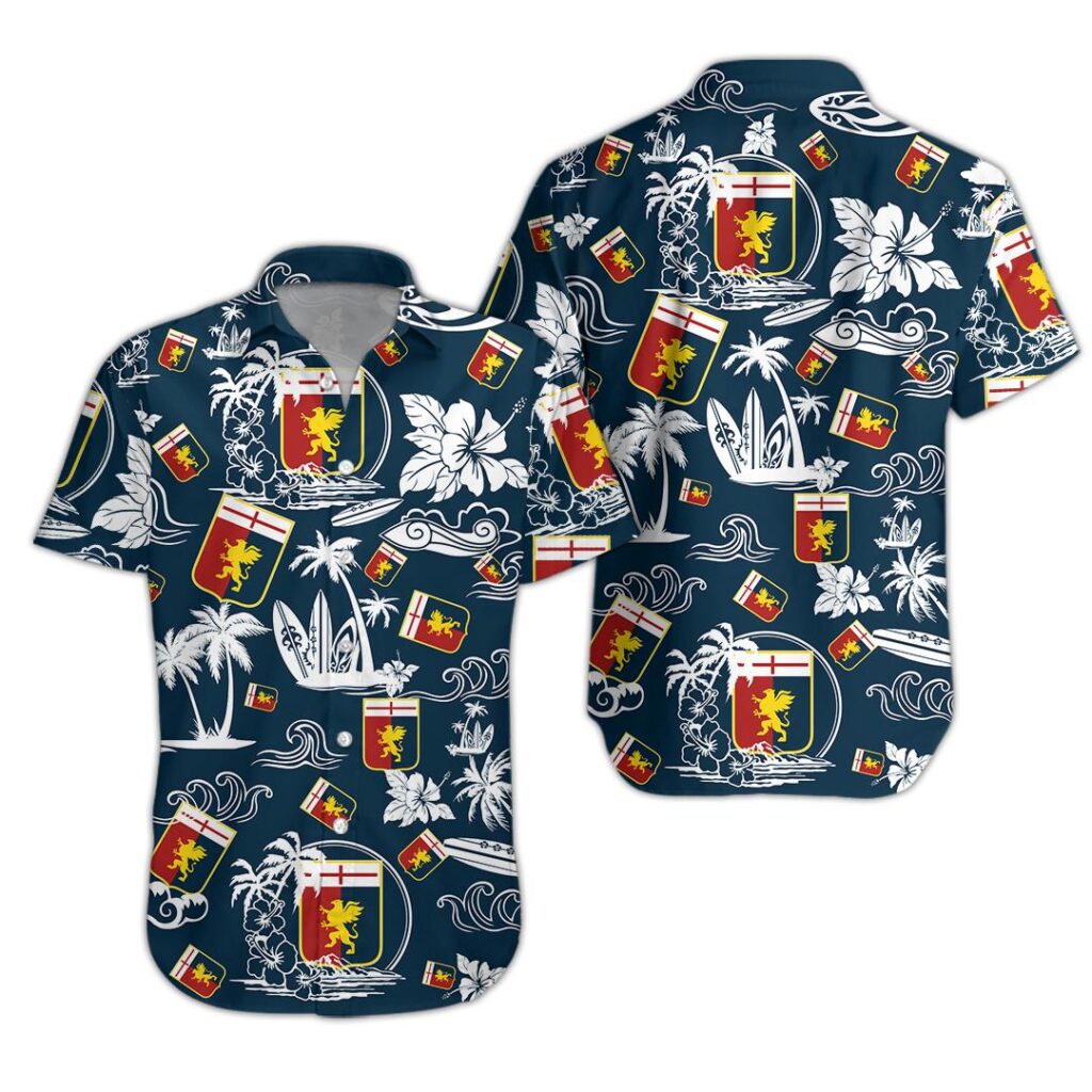 39Genoa073 | Hawaiian Shirt and Shorts