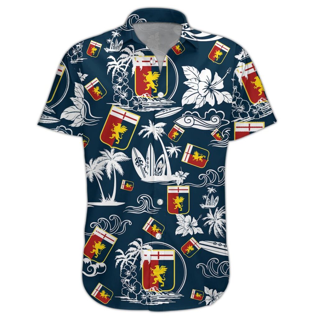 39Genoa073 | Hawaiian Shirt and Shorts