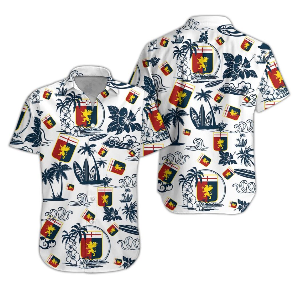 39Genoa073 | Hawaiian Shirt and Shorts