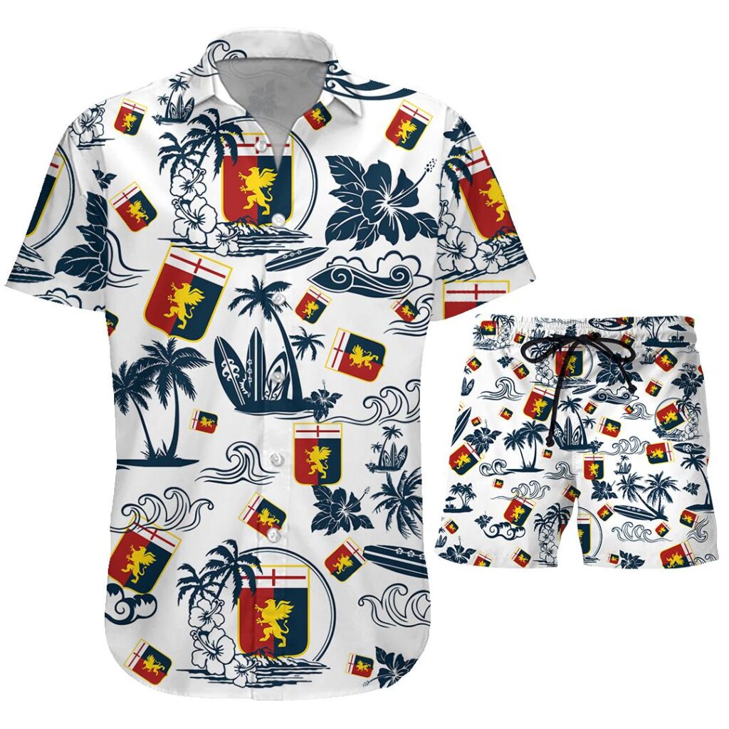 39Genoa073 | Hawaiian Shirt and Shorts