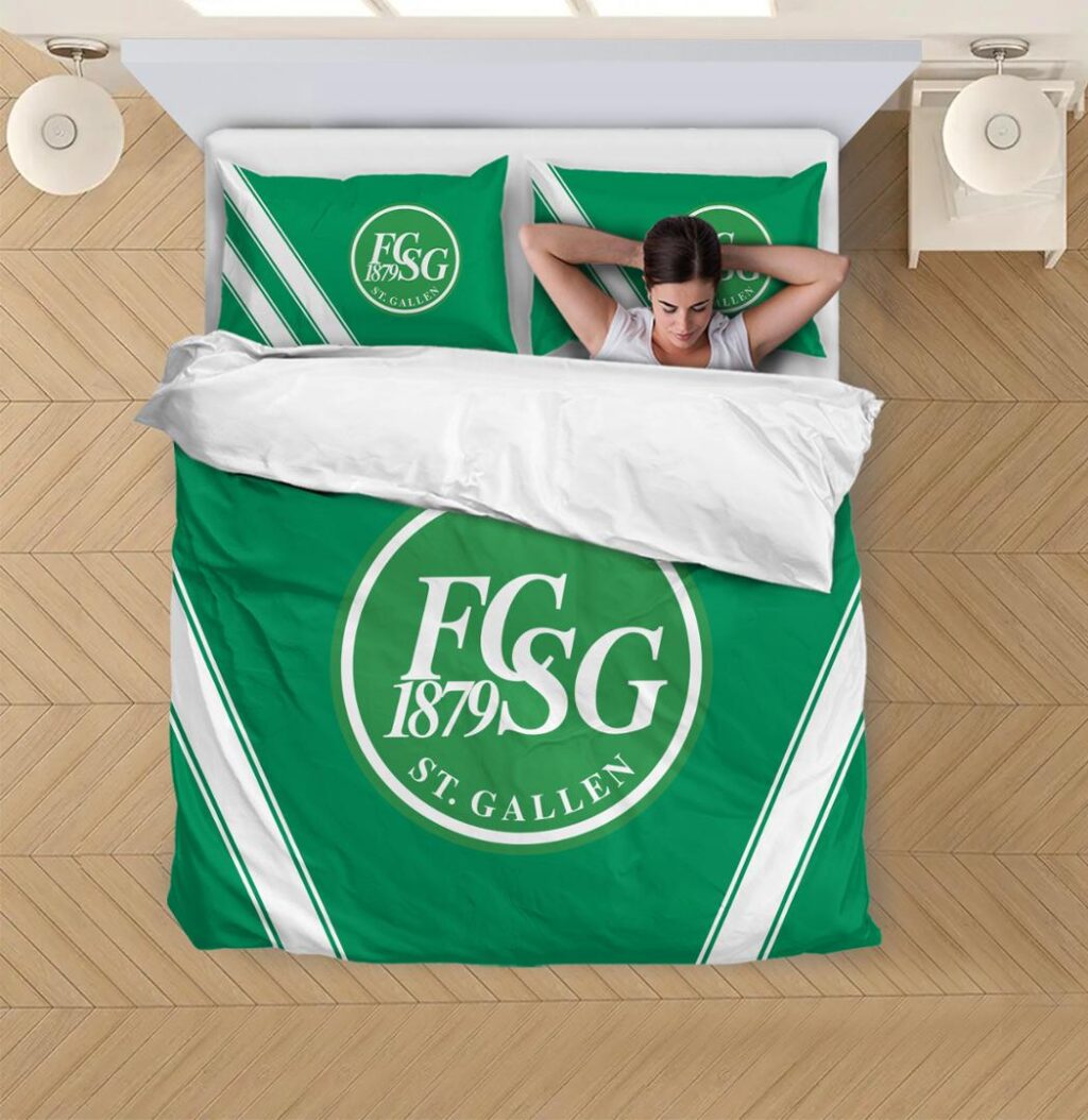 SFL FC St. Gallen Bedding Duvet Cover + 1/2 Pillow Cases