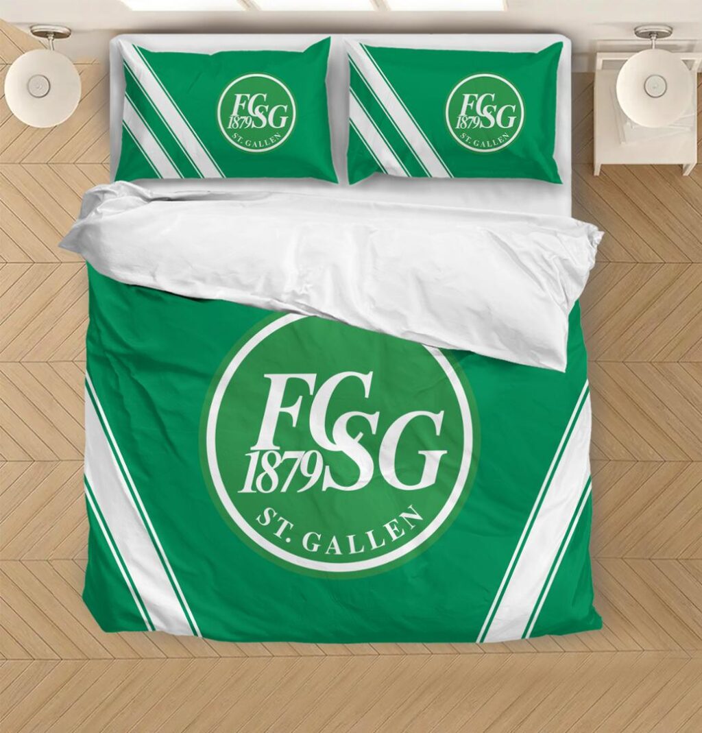 SFL FC St. Gallen Bedding Duvet Cover + 1/2 Pillow Cases